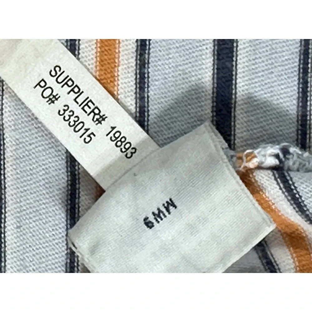 Polo Ralph Lauren Mens Medium Striped Polo Shirt Cotton Short Sleeve Casual Top